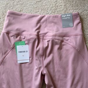 NWT pink leggings